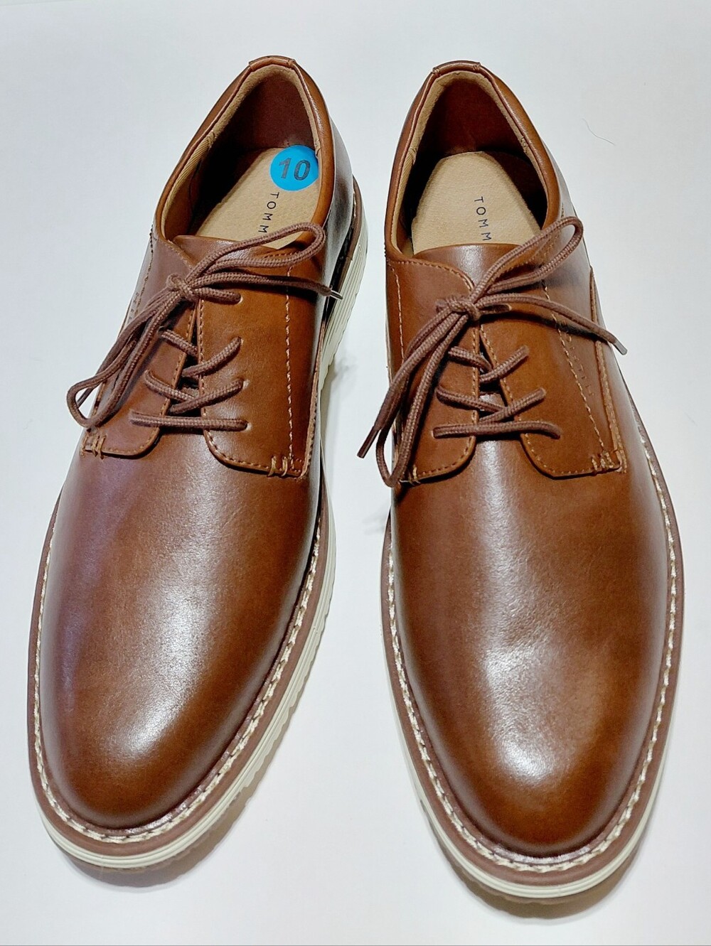TOMMY HILFIGER  Men’s Brown Hiday Oxford Shoe Size 10